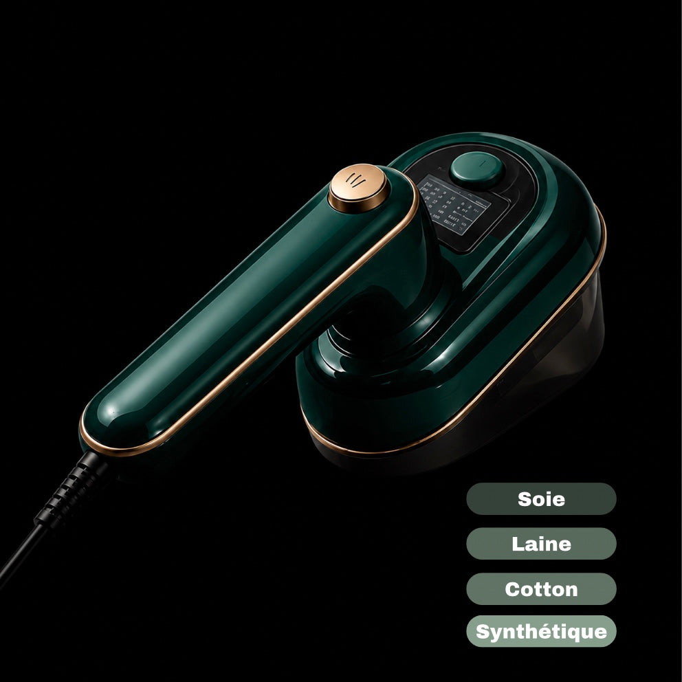 Défroisseur Vapeur Portable 2-en-1